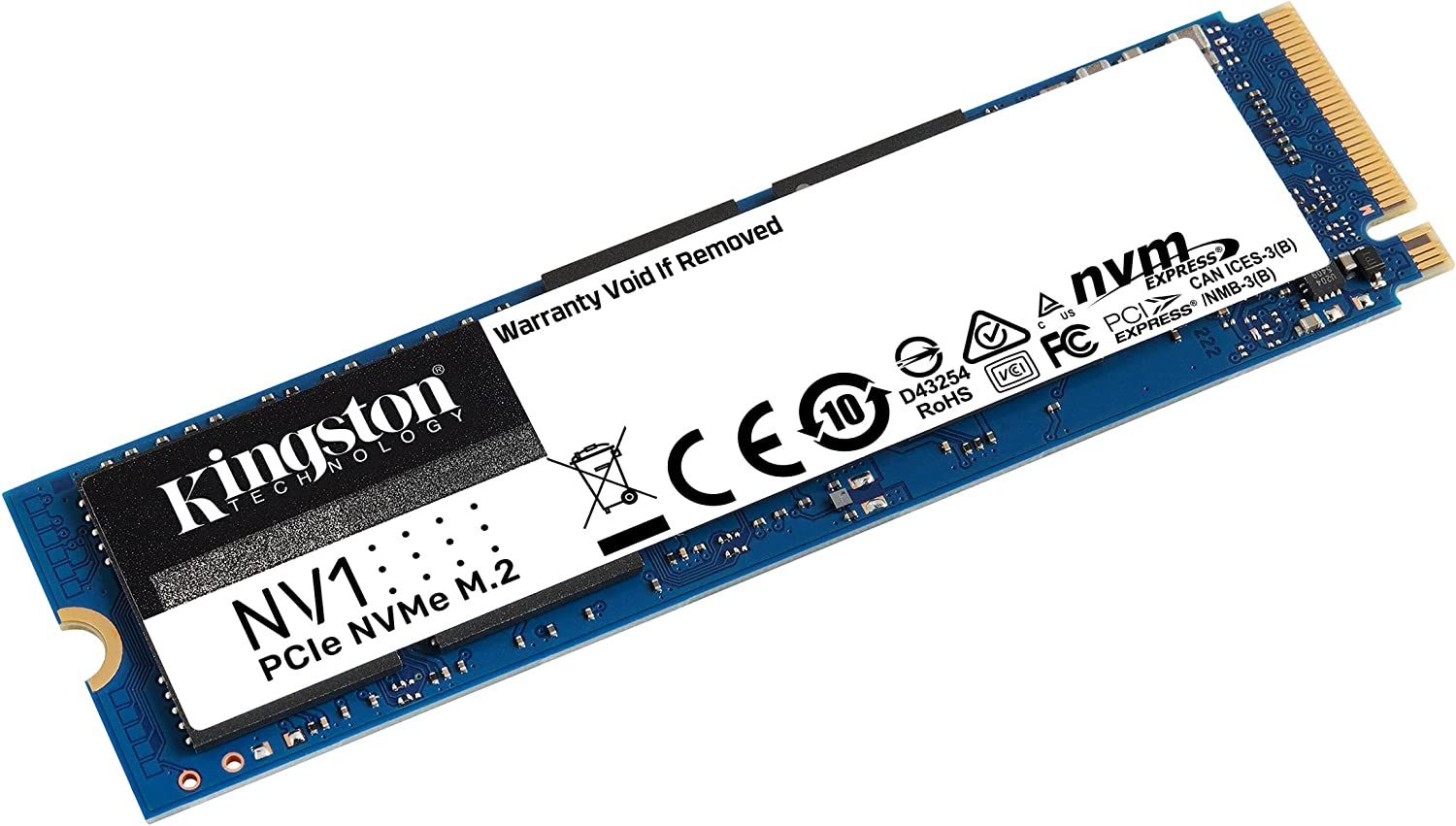 Kingston NV2 NVMe PCIe SSD 500G M.2 2280 SNVS 500G NV1 500 GB NVME