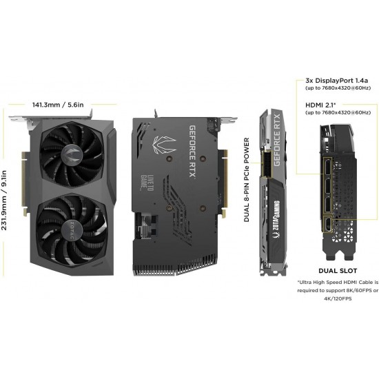 ZOTAC GAMING GeForce RTX 3060 Twin Edge OC